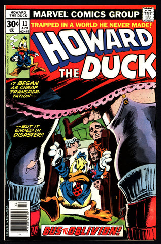 Marvel Comics 1978 HOWARD the DUCK #11 Born Again Steve Gerber Gene Colan Existential Anthropomorphic Funny Animal Comic Book Social Satire