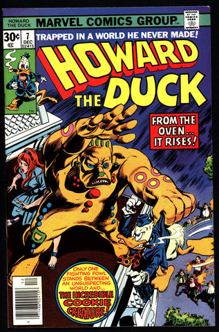 Marvel Comics 1976 HOWARD the DUCK #7 Steve Gerber Gene Colan Existential Anthropomorphic Funny Animal Comic Book Social Satire