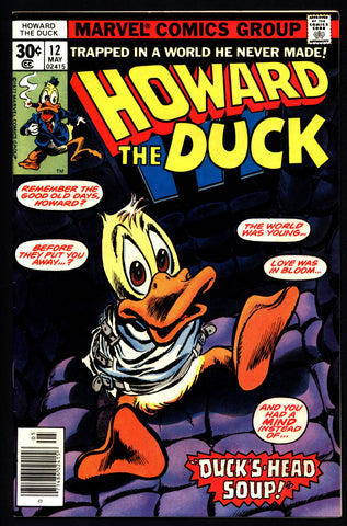 Marvel Comics 1978 HOWARD the DUCK #12 KISS Band Steve Gerber Gene Colan Existential Anthropomorphic Funny Animal Comic Book Social Satire