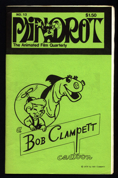 MINDROT #13 BOB CLAMPETT Beany & Cecil Animation Anime Cartoons Fan Magazine