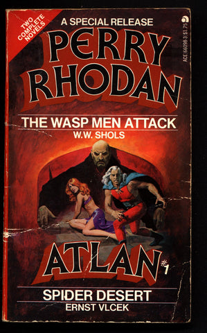 Space Force Major PERRY RHODAN Atlan #1 Wasp Men Attack and Spider Desert Science Fiction Space Opera Ace Books ATLAN M13 cluster