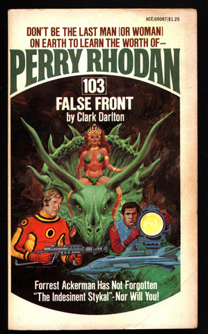 Space Force Major PERRY RHODAN #103 False Front Science Fiction Space Opera Ace Books ATLAN M13 cluster