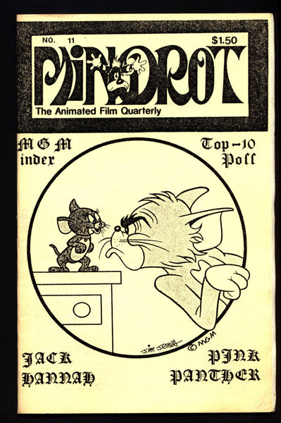 MINDROT #11 Jack Hanna MGM Tom & Jerry Animation Anime Cartoons Fan Magazine