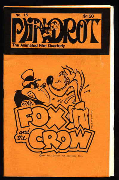 MINDROT #15 Fox & Crow Animation Anime Cartoons Fan Magazine