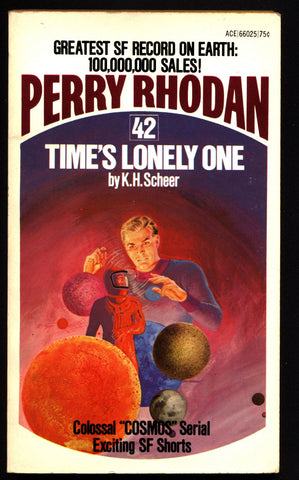 Space Force Major PERRY RHODAN Peacelord of the Universe #42 Time's Lonely One Science Fiction Space Opera Ace Books ATLAN M13 cluster