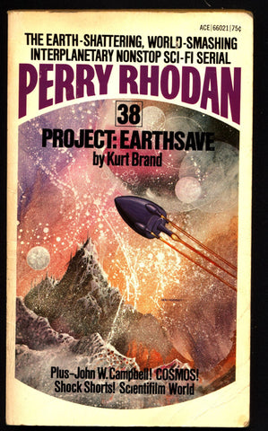 Space Force Major PERRY RHODAN Peacelord of the Universe #38 Project Earthsave Science Fiction Space Opera Ace Books ATLAN M13 cluster