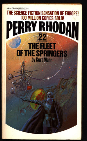 Space Force Major PERRY RHODAN #22 The Fleet of the Springers Science Fiction Space Opera Ace Books ATLAN M13 cluster