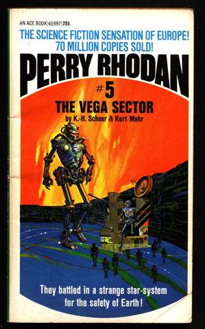 Space Force Major PERRY RHODAN Peacelord of the Universe #5 The Vega Sector Science Fiction Space Opera Ace Books ATLAN M13 cluster