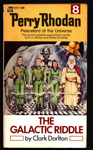 Space Force Major PERRY RHODAN Peacelord of the Universe #8 The Galactic Riddle Science Fiction Space Opera Ace Books ATLAN M13 cluster