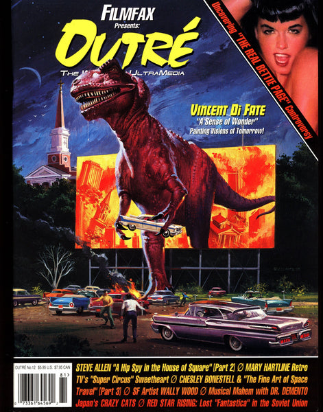 OUTRE 12 CULT TV Film Television Bettie Page,PinUps,Wally Wood,Chesley Bonestell,Soviet S F Movies,Vincent Di Fate,Steve Allen,Lenny Bruce