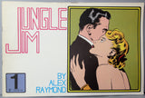 JUNGLE JIM #1 2A Serie Sunday Pages Dec 27 1942/March 14 1943 Alex Raymond LARGE Action Hero Newspaper Comic Strip Reprint Johnny Weismuller