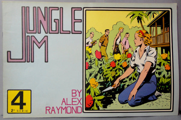 JUNGLE JIM #4 2A Serie Sunday Pages Sept 5/Nov 211943 Alex Raymond LARGE Action Hero Newspaper Comic Strip Reprint Johnny Weismuller