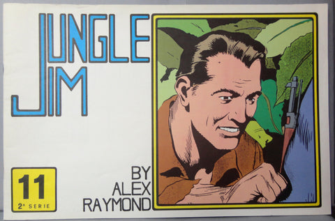 JUNGLE JIM #11 2A Serie Sunday Pages April 15/July 1 1945 Alex Raymond LARGE Action Hero Newspaper Comic Strip Reprint Post War