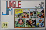 JUNGLE JIM #31 2A Serie Sunday Pages Dec 25 49-Mar 12 50 Alex Raymond Paul Norris Don Moore LARGE Action Hero Newspaper Comic Strip Reprint