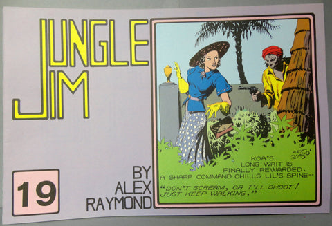 JUNGLE JIM  #19 Sunday Pages Nov. 27, 1938 to March 12, 1939 Alex Raymond LARGE Action Hero Newspaper Comic Strip Reprint