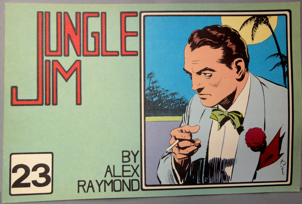 JUNGLE JIM  #23 Sunday Pages Dec. 3, 1939 to Feb. 18, 1940 Alex Raymond LARGE Action Hero Newspaper Comic Strip Reprint