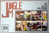 JUNGLE JIM #33 3rd Series Sunday Pages Jan 11/Aug 27 1950 Alex Raymond Paul Norris Don Moore LARGE Action Hero Newspaper Comic Strip Reprint