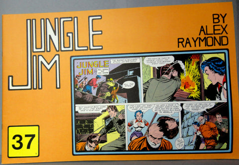 JUNGLE JIM 37 3rd Series Sunday Pages May 13/July 29 1951 Alex Raymond Paul Norris Don Moore LARGE Action Hero Newspaper Comic Strip Reprint