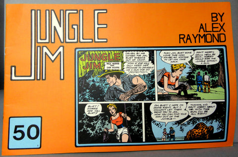 JUNGLE JIM 50 3rd Series Sunday Pages May 9/Aug 8 1954 Alex Raymond Paul Norris Don Moore LARGE Action Hero Newspaper Comic Strip Reprint