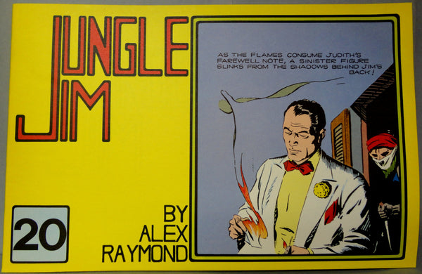 JUNGLE JIM  #20 Sunday Pages March 19, 1939 to June 4, 1939 Alex Raymond LARGE Action Hero Newspaper Comic Strip Reprint