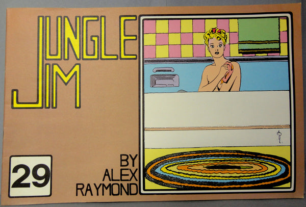 JUNGLE JIM  #29 Sunday Pages Apr. 20, 1941 / Jul. 6, 1941 Alex Raymond LARGE Action Hero Newspaper Comic Strip Reprint