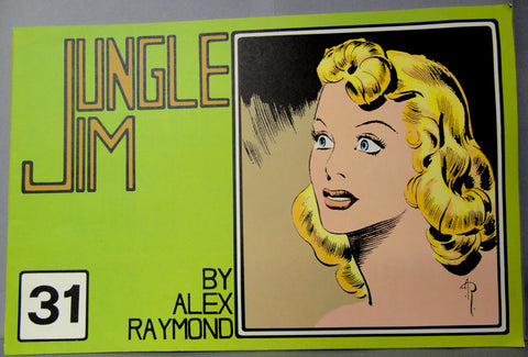 JUNGLE JIM  #31 Sunday Pages Oct. 5, 1941 / Dec. 21, 1941 Alex Raymond LARGE Action Hero Newspaper Comic Strip Reprint