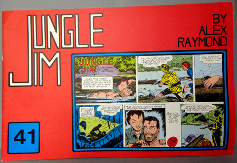 JUNGLE JIM 41 3rd Series Sunday Pages Apr. 13/June 29 52 Alex Raymond Paul Norris Don Moore LARGE Action Hero Newspaper Comic Strip Reprint