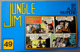 JUNGLE JIM 49 3rd Series Sunday Pages Feb 14/May 2, 1954 Alex Raymond Paul Norris Don Moore LARGE Action Hero Newspaper Comic Strip Reprint