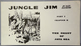 JUNGLE JIM  Part 1 Chapter 2 The Ghost of Java Sea March 20 1938 to August 7 1938 Alex Raymond Action Hero Newspaper Comic Strip Reprint