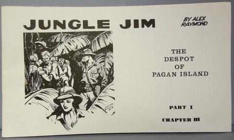 JUNGLE JIM  Part I Number 3 The Despot of Pagan Island August 14 1938 to May 21 1939 Alex Raymond Action Hero Newspaper Comic Strip Reprint