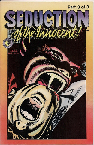 SEDUCTION of the INNOCENT #3 1950's Alex Toth Murphy Anderson Jack Katz Mort Meskin HORROR Comics Reprint eclipse Comics Fredric Wertham
