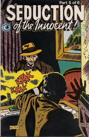 SEDUCTION of the INNOCENT #5 1950's Alex Toth Mike Peppe Artie Saaf HORROR Comics Reprint eclipse Comics Fredric Wertham
