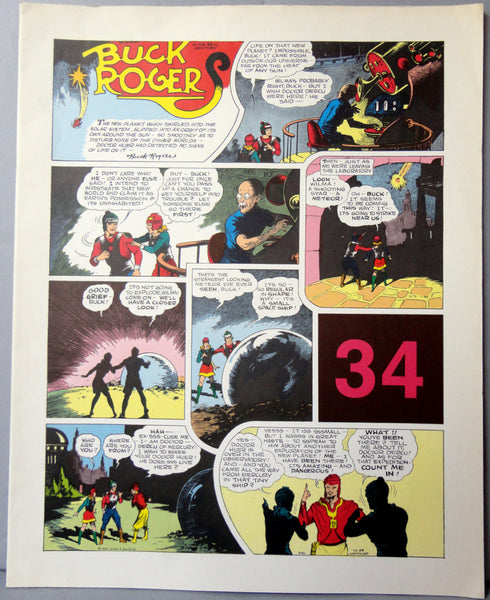 BUCK ROGERS In the 25th Century Vol 34 #397-408 Calkins Phil Nowlan Science Fiction Fantasy Sunday Color Comic Strip Reprint