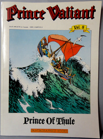 RARE Hal Foster PRINCE VALIANT Vol 8 Prince of Thule Fantagraphics Sunday Color Newspaper Comic Strips Knights Camelot King Arthur