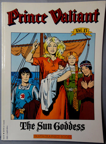 Hal Foster PRINCE VALIANT Vol 13 The Sun Goddess Fantagraphics Sunday Color Newspaper Comic Strips Knights Camelot King Arthur