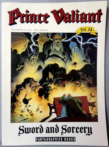 Hal Foster PRINCE VALIANT Vol 14 Sword and Sorcery Fantagraphics Sunday Color Newspaper Comic Strips Knights Camelot King Arthur