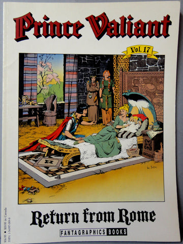 Hal Foster PRINCE VALIANT Vol 17 Return from Rome Fantagraphics Sunday Color Newspaper Comic Strips Knights Camelot King Arthur