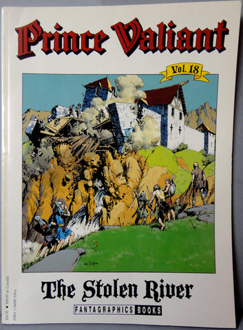 Hal Foster PRINCE VALIANT Vol 18 The Stolen River Fantagraphics Sunday Color Newspaper Comic Strips Knights Camelot King Arthur