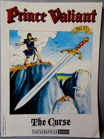 Hal Foster PRINCE VALIANT Vol 25 The Curse Fantagraphics Sunday Color Newspaper Comic Strips Knights Camelot King Arthur