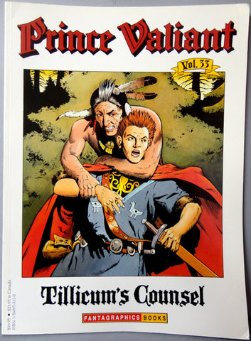 Hal Foster PRINCE VALIANT Vol 33 Tillicum's Counsel Fantagraphics Sunday Color Newspaper Comic Strips Knights Camelot King Arthur