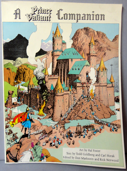 Scarce Hal Foster A PRINCE VALIANT COMPANION Plot Summaries, Art from 1937 to 1980 of the Newspaper Comic Strip Knights Camelot King Arthur