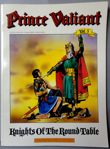 Hal Foster PRINCE VALIANT Vol 3 Knights of the Round Table Fantagraphics Color Sunday Newspaper Comic Strips Knights Camelot King Arthur