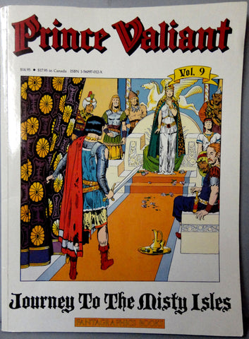 Hal Foster PRINCE VALIANT Vol 9 Journey to the Misty Isles Fantagraphics Sunday Color Newspaper Comic Strips Knights Camelot King Arthur