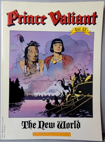 Hal Foster PRINCE VALIANT Vol 12 The New World Fantagraphics Sunday Color Newspaper Comic Strips Knights Camelot King Arthur