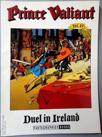 Hal Foster PRINCE VALIANT Vol 19 Duel in Ireland Fantagraphics Sunday Color Newspaper Comic Strips Knights Camelot King Arthur