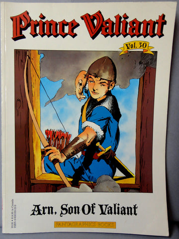 Hal Foster PRINCE VALIANT Vol 30 Arn, Son of Valiant Fantagraphics Sunday Color Newspaper Comic Strips Knights Camelot King Arthur