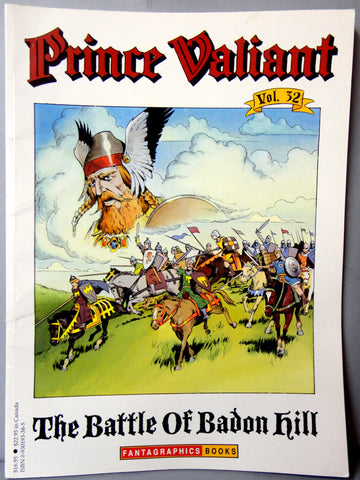 Hal Foster PRINCE VALIANT Vol 32 The Battle of Badon Hill Fantagraphics Sunday Color Newspaper Comic Strips Knights Camelot King Arthur