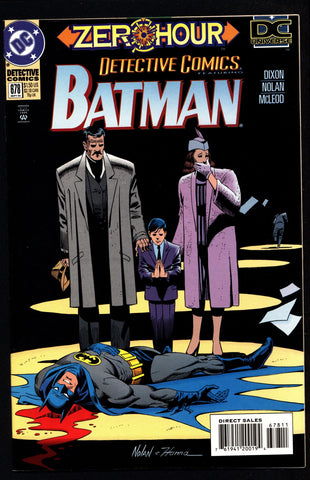 DC Comics Batman DETECTIVE COMICS  #678 Zero Hour Chuck Dixon Graham Nolan Gotham City