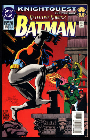 DC Comics Batman DETECTIVE COMICS  #674 KnightQuest The Crusade Chuck Dixon Graham Nolan Azrael Gotham City
