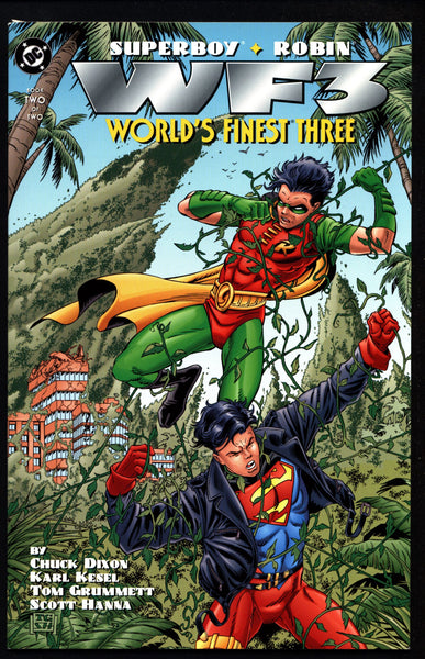 DC Comics WORLD'S FINEST Three WF3 Superboy Robin #2 Poison Ivy Metallo Chuck Dixon Karl Kesel